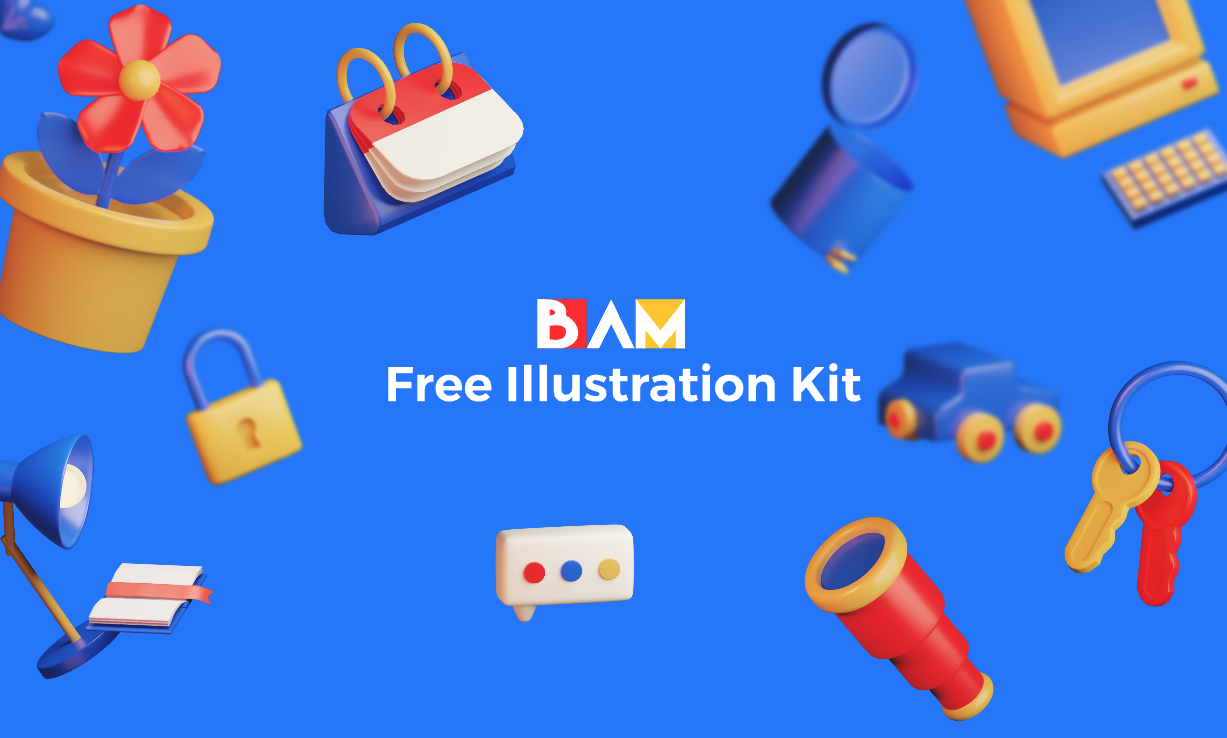 BAM 3D插图套件